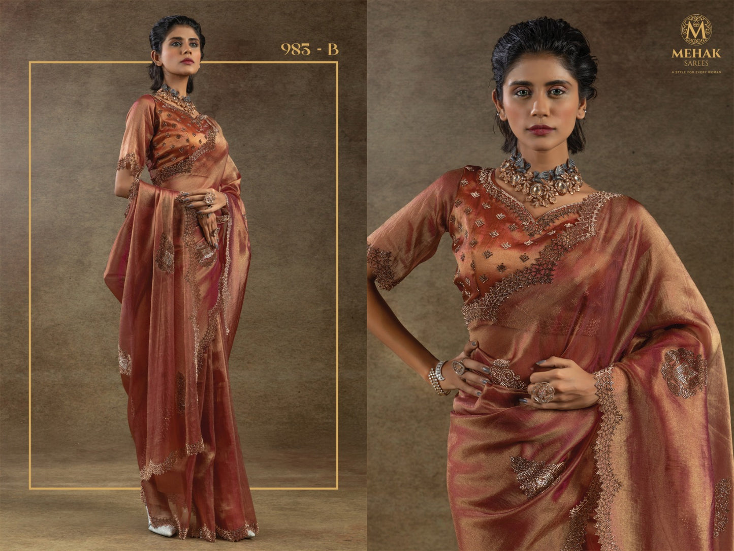 983Abcd Mehek Banarasi Silk Sarees Wholesale