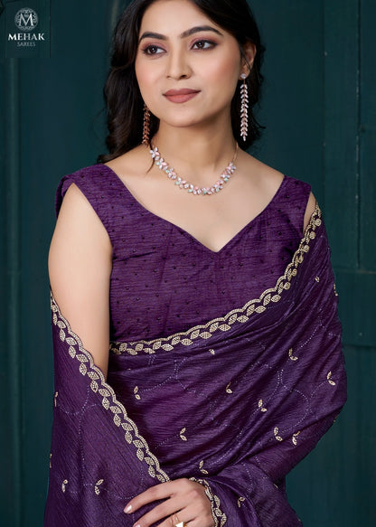 988Abcd Mehek Crepe Silk Sarees Manufacturer
