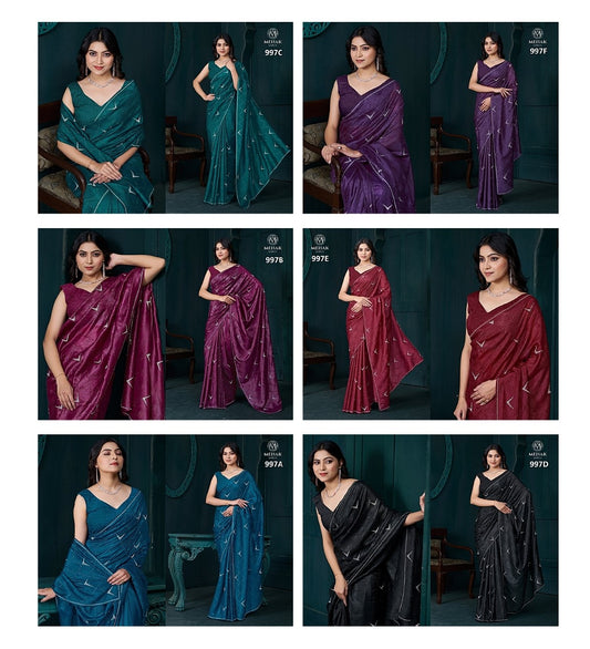 997Abcdef Mehek Crepe Silk Sarees Supplier