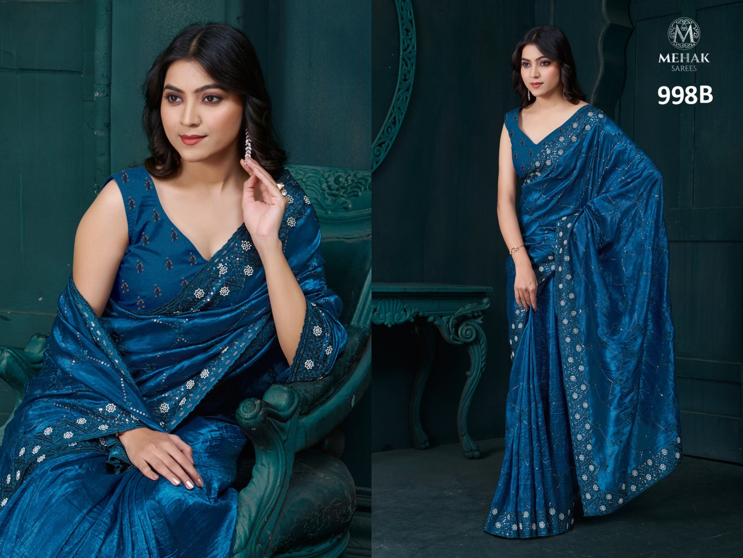 998Abcde Mehek Soft Silk Sarees Supplier Ahmedabad