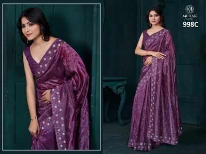 998Abcde Mehek Soft Silk Sarees Supplier Ahmedabad