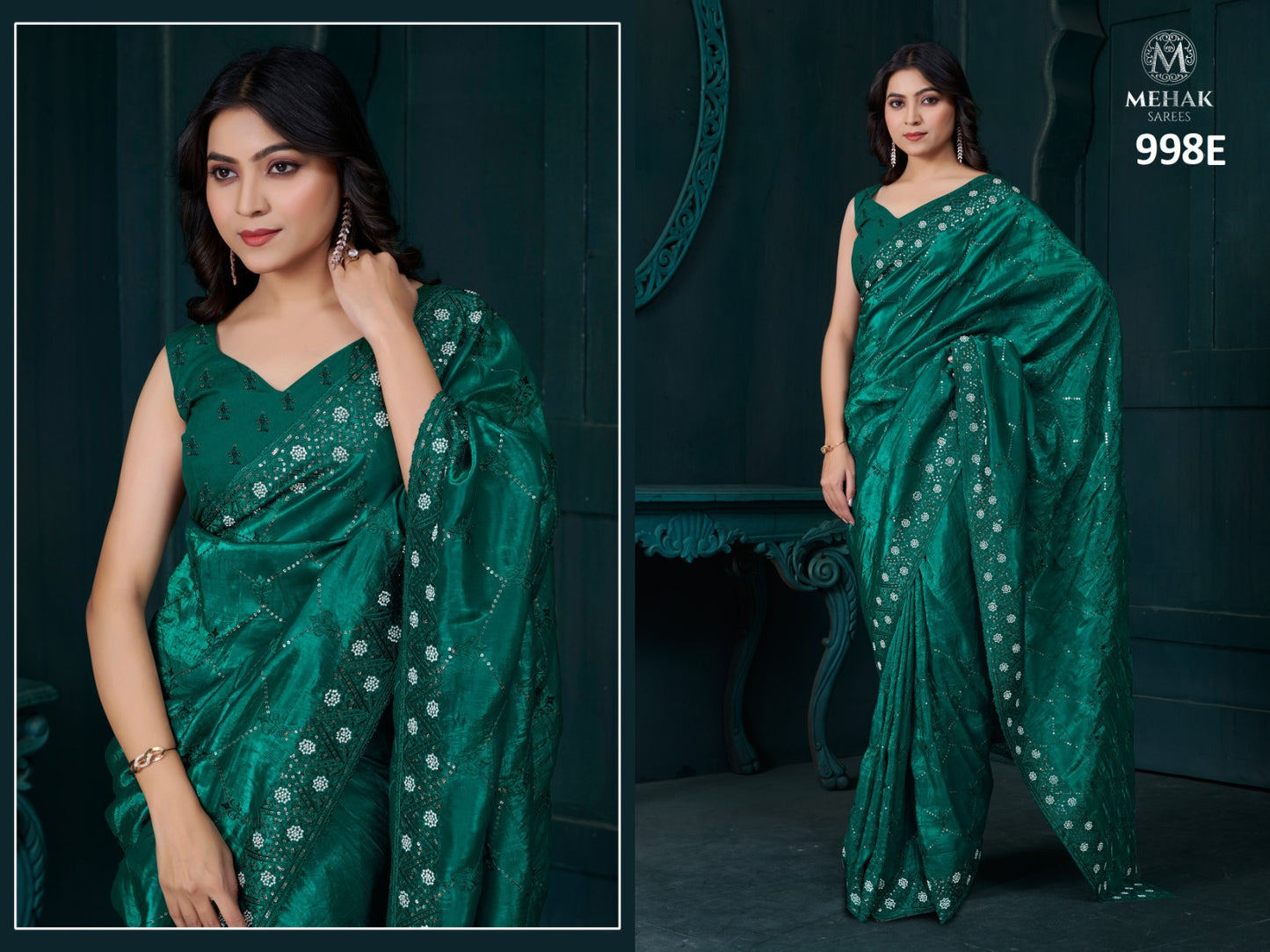 998Abcde Mehek Soft Silk Sarees Supplier Ahmedabad