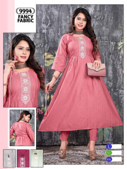 9994-9996 Mmc Anarkali Kurtis Manufacturer India