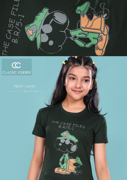 A867 Classic Candy Tencil Lycra Girls Top Supplier Gujarat