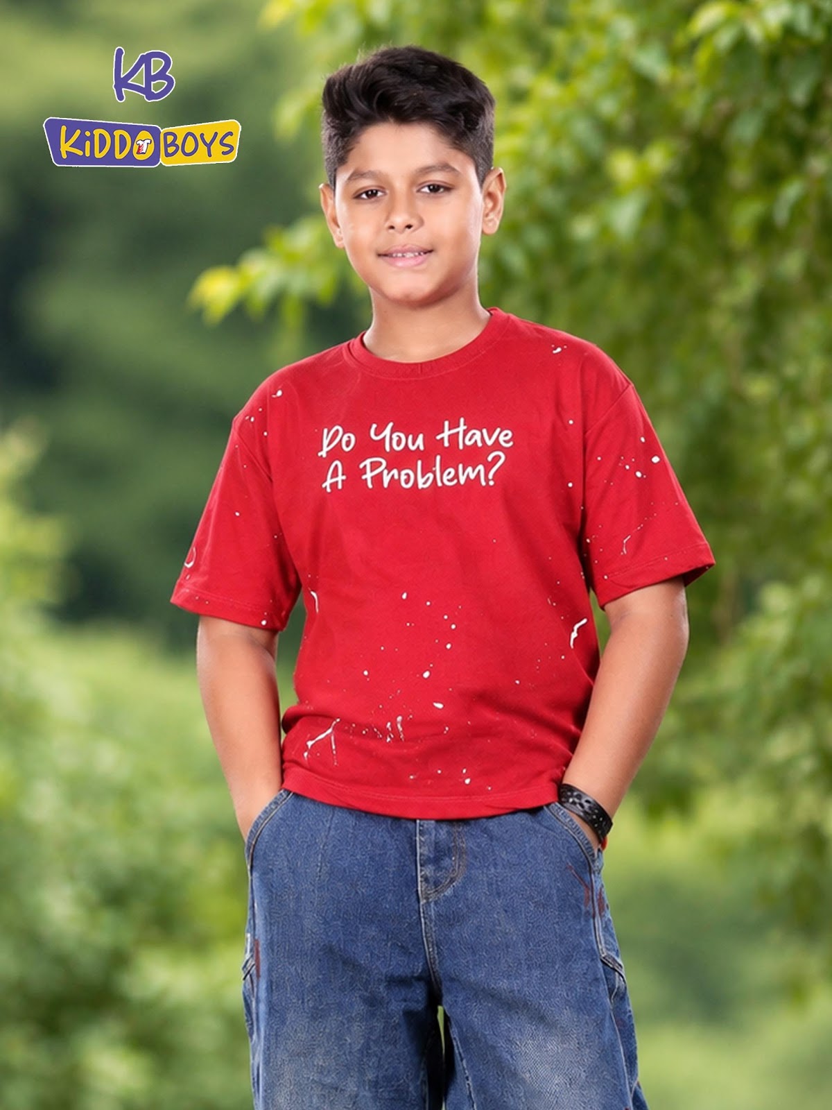 A929 Kiddo Cotton Looper Boys Tshirt Wholesaler India