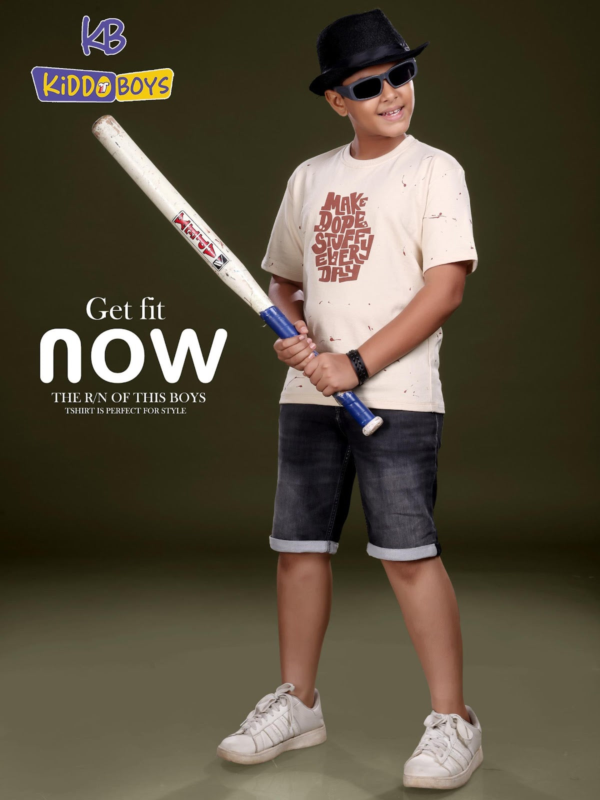 A929 Kiddo Cotton Looper Boys Tshirt Wholesaler India