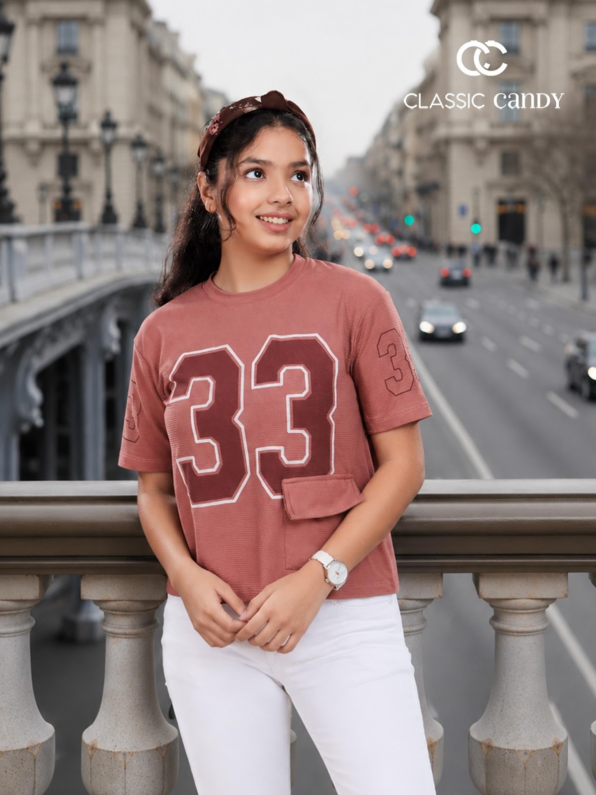 A931 Drop Shoulder Classic Candy Lycra Girls Top Exporter Ahmedabad