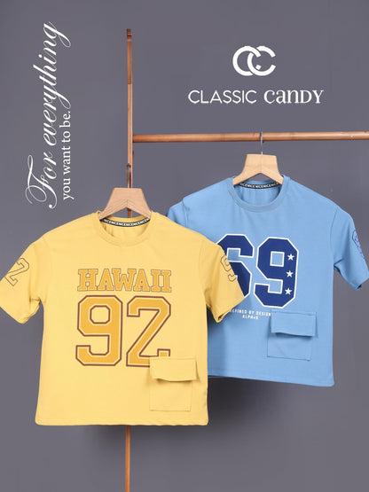 A931 Drop Shoulder Classic Candy Lycra Girls Top Exporter Ahmedabad