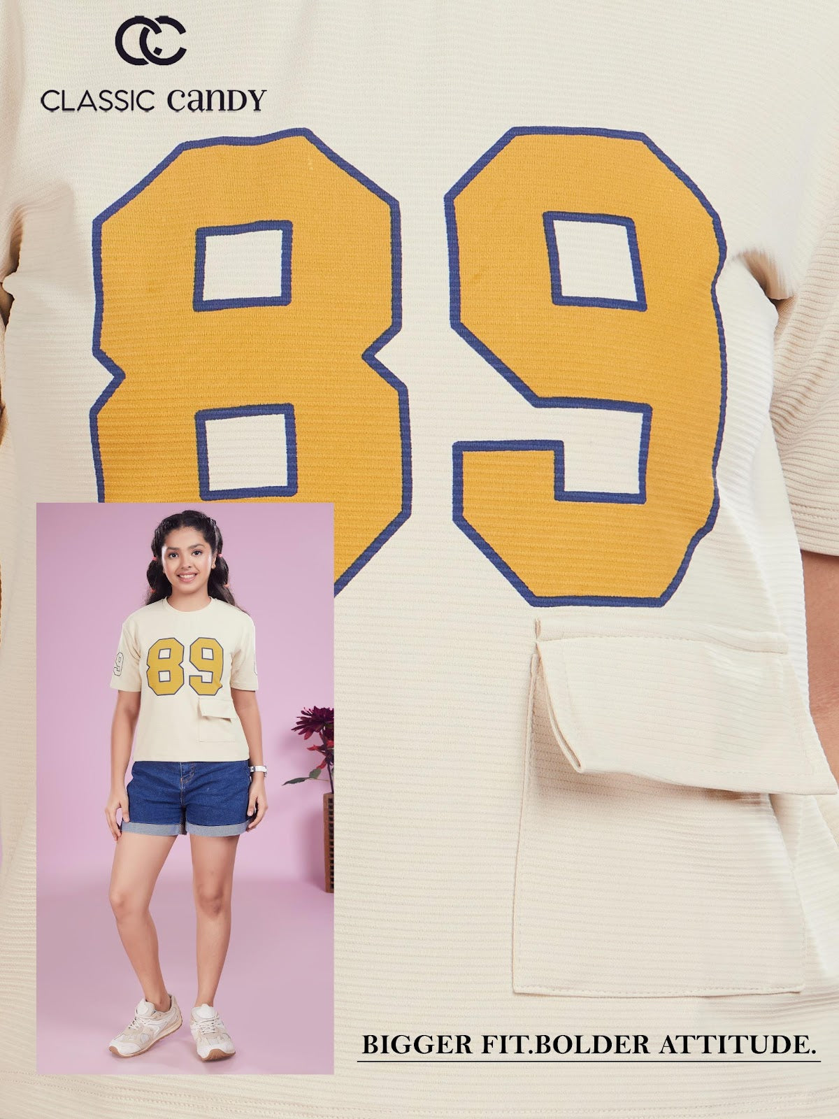 A931 Drop Shoulder Classic Candy Lycra Girls Top Exporter Ahmedabad
