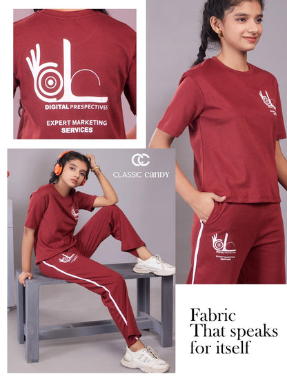 A938 Canvas Classic Candy Lycra Girls Pant Set Wholesaler Ahmedabad