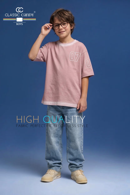A944 Classic Candy Canvas Boys Tshirt Supplier India