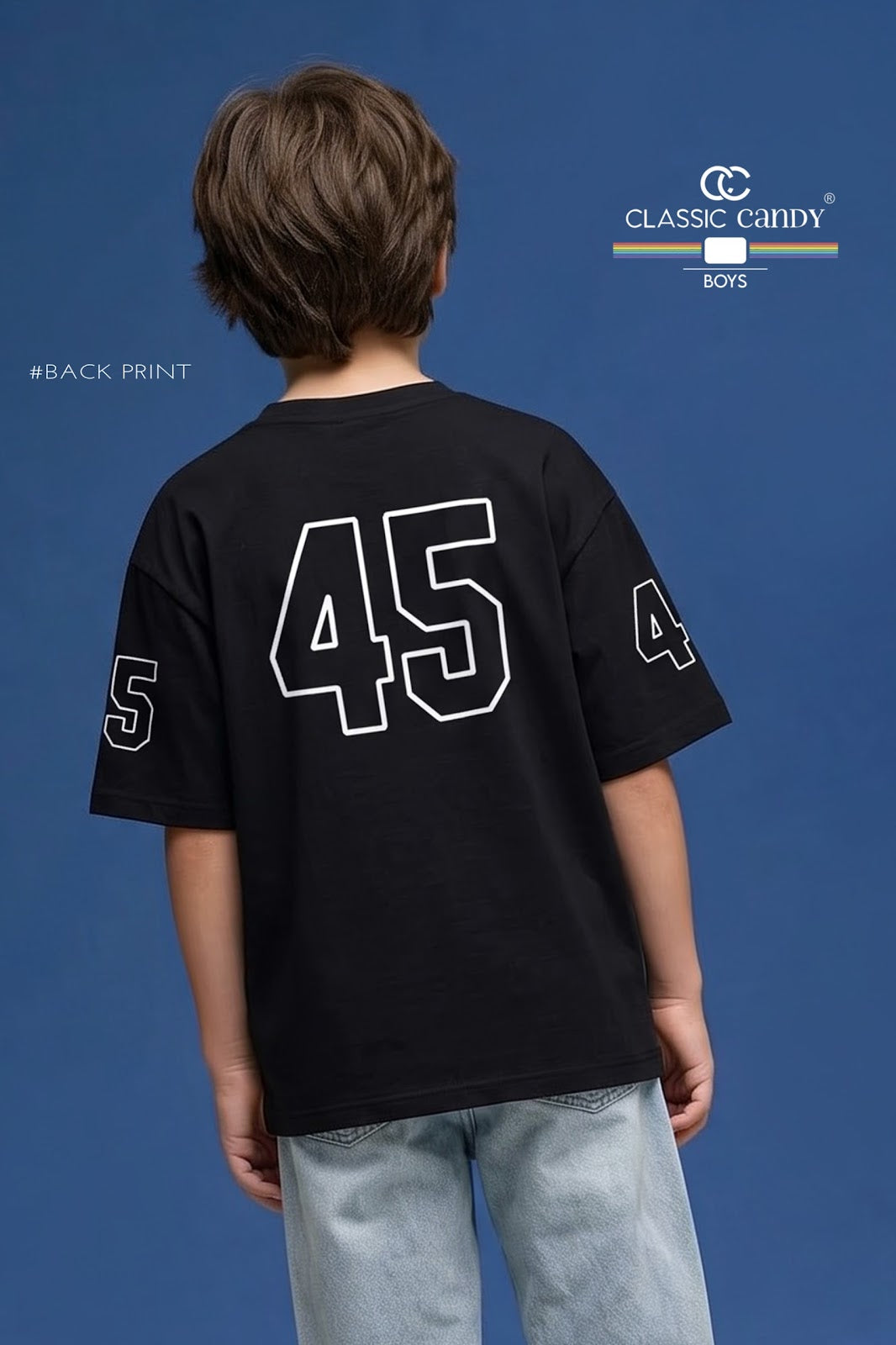 A944 Classic Candy Canvas Boys Tshirt Supplier India