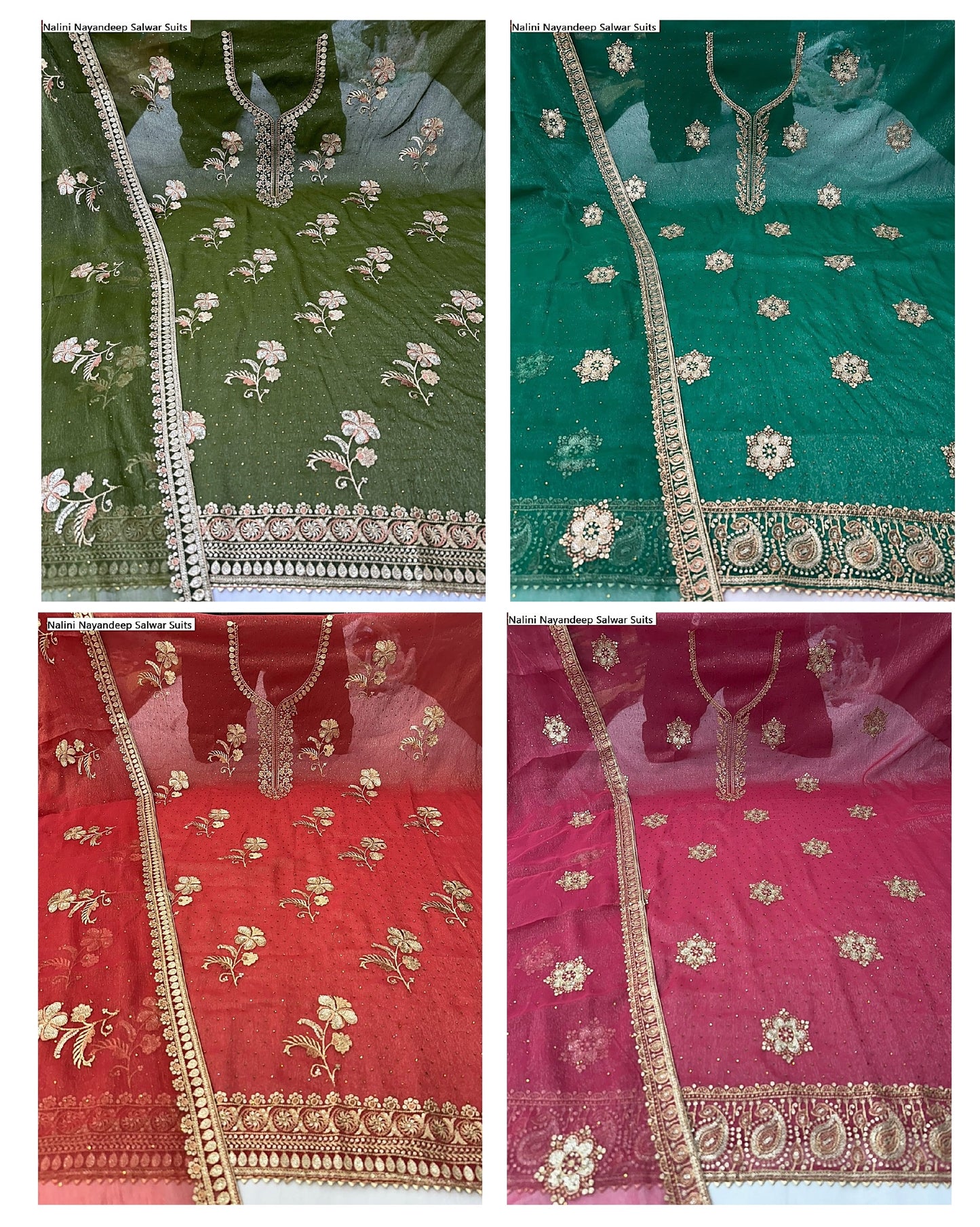 Nalini Nayandeep Simmer Salwar Suits