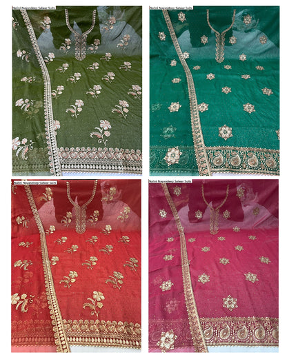 Nalini Nayandeep Simmer Salwar Suits