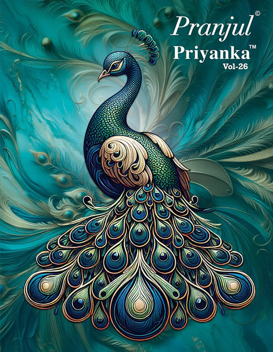 Priyanka Vol 26 Pranjul Readymade Cotton Pant Suits Exporter Ahmedabad