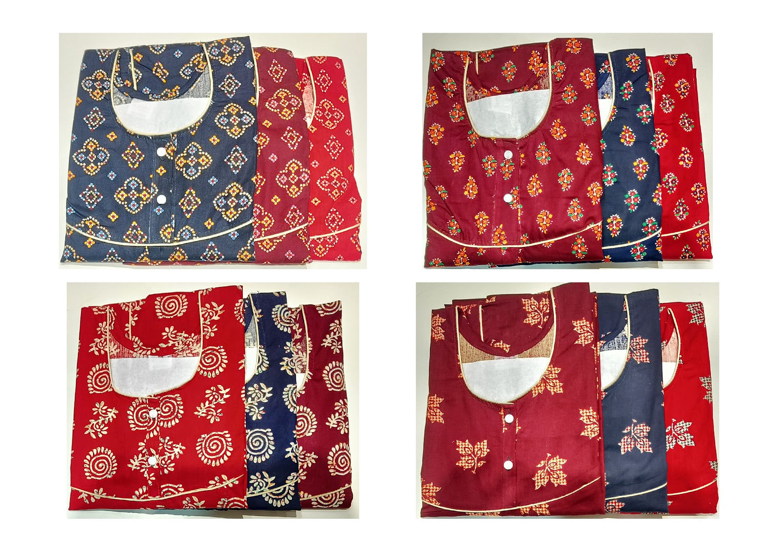 1005 Design Ruchee Fashion Night Gowns Supplier Gujarat