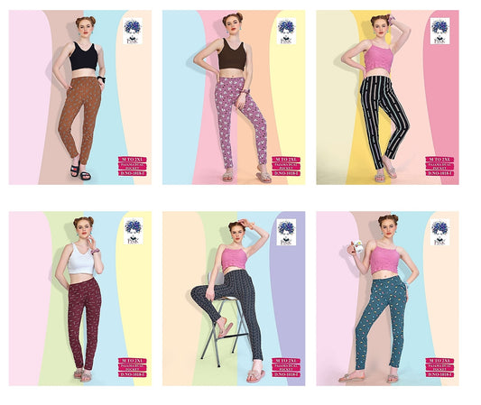 1018 I Pink Women Night Lower Supplier Ahmedabad