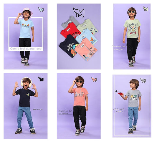 147 Mawa Tencil Boys Tshirt Supplier India