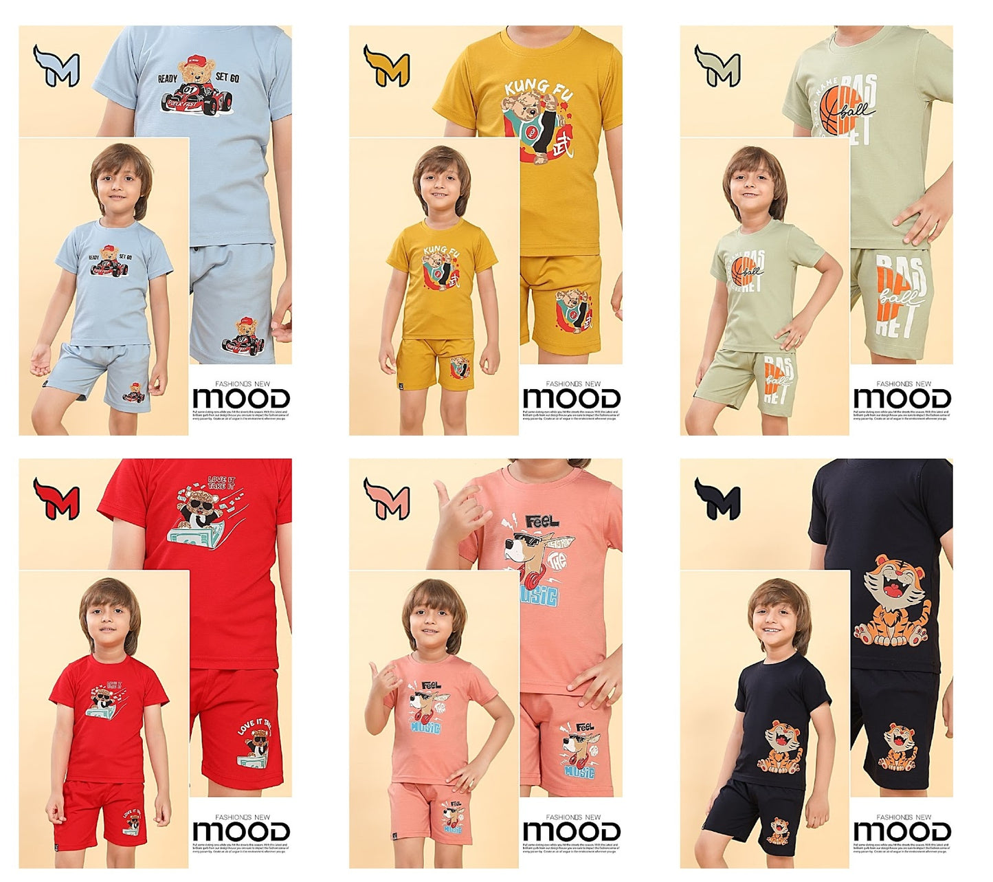 156 Mawa Tencil Boys Co Ord Set Supplier India