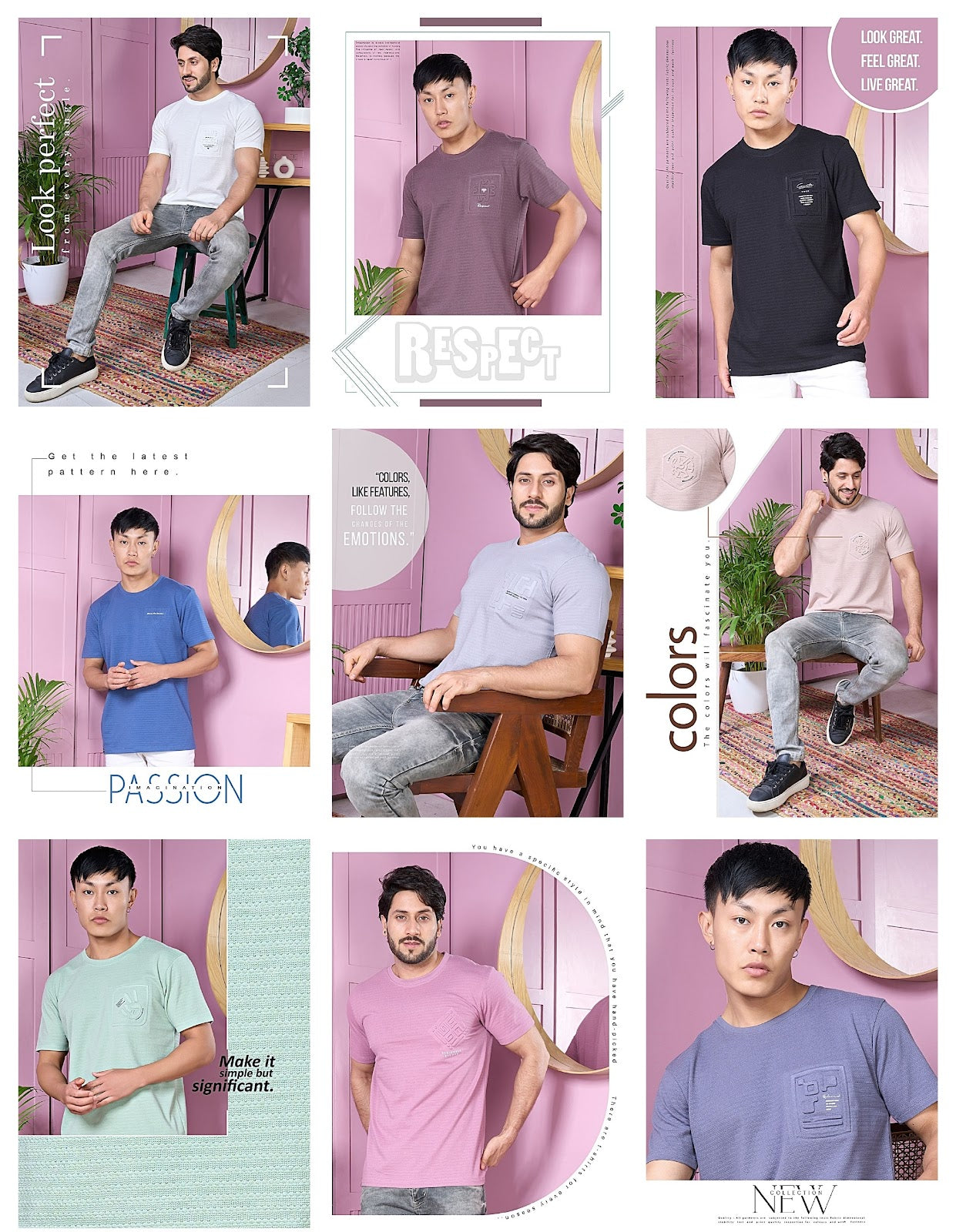 158 Jolly Joker Knit Mens Tshirts Wholesale Price