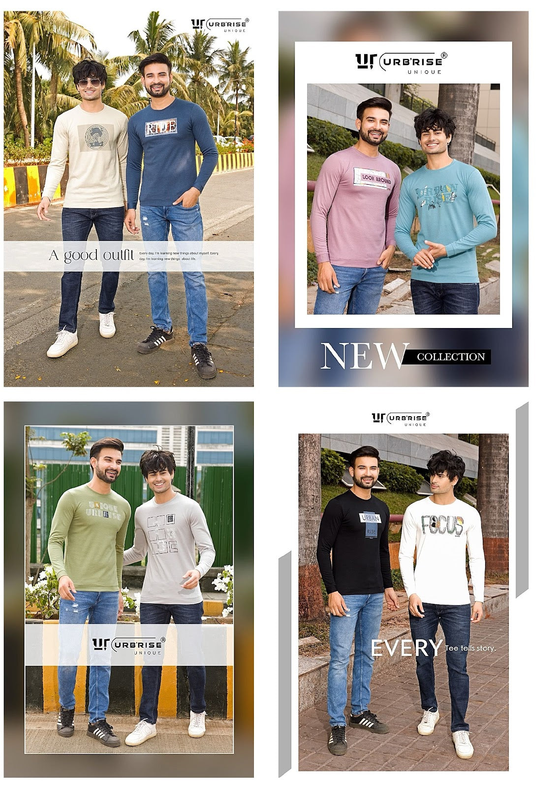 1599-1606 Urbanrise Knit Mens Tshirts Wholesaler Ahmedabad