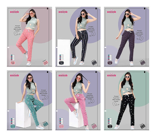 1640 La Fairy Hosiery Sinker Women Track Pants Wholesaler India