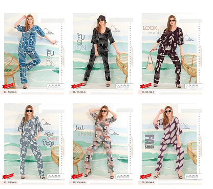 166 A Mnt Reyon Co Ord Set Exporter India