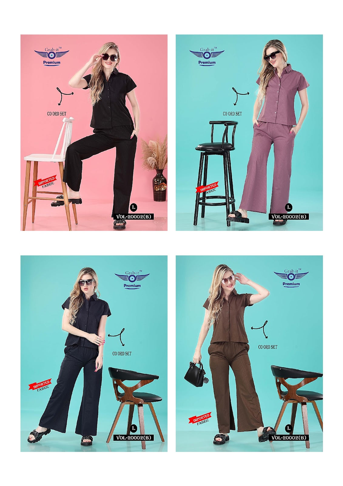 20002 B Grab It Imported Co Ord Set Manufacturer Gujarat