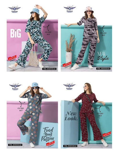 20033 A Grab It Waffal Co Ord Set Wholesale Rate