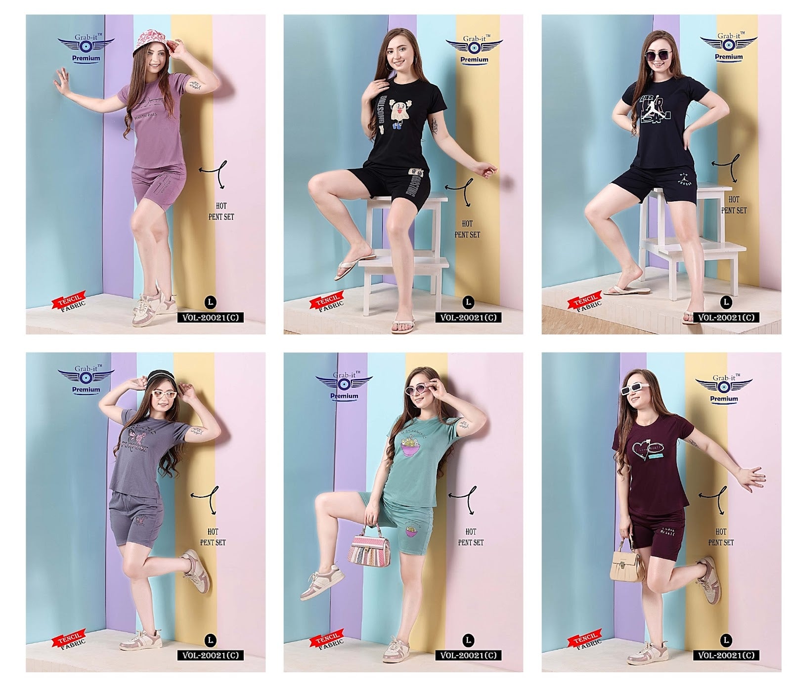 2021 C Grab It Tencil Shorts Night Suits Supplier Gujarat