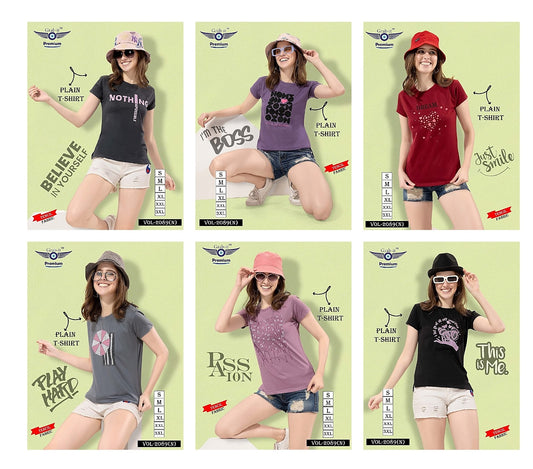 2089 N Grab It Imported Women Tshirt Wholesale Rate