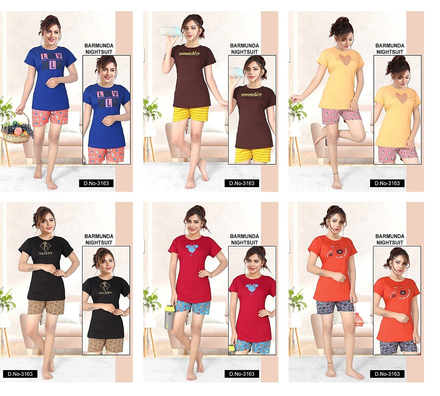 265 Ks Hosiery Sinker Shorts Night Suits Exporter Ahmedabad