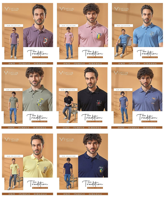 270 V Club Tencil Mens Tshirts Supplier India