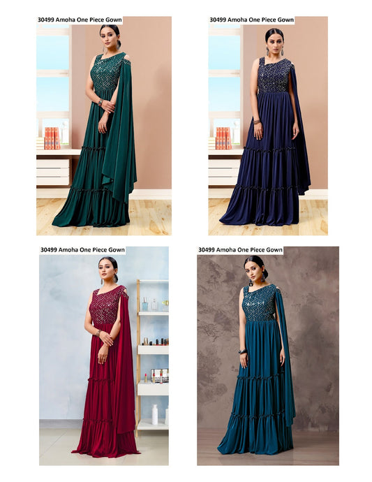 30499 Amoha One Piece Gown Wholesale Rate