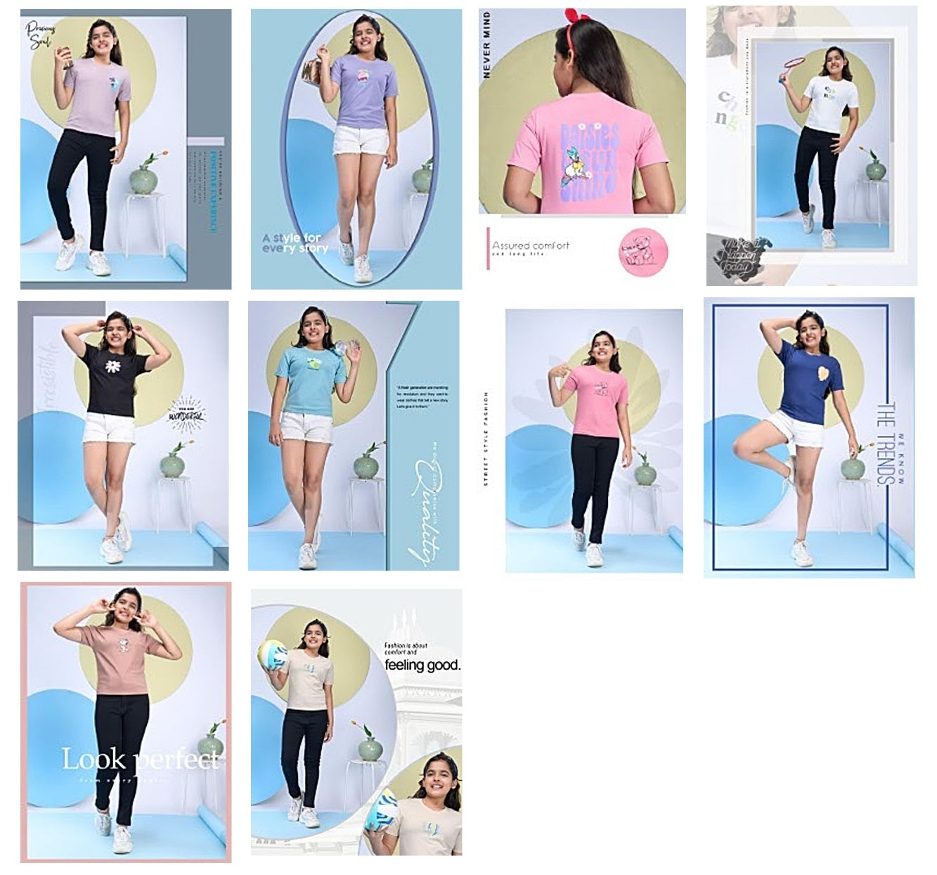 390 Papa Ki Pari Tencil Lycra Girls Top Wholesale Price