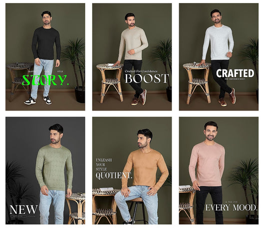406-411 High Density Interlock Mens Tshirts Exporter