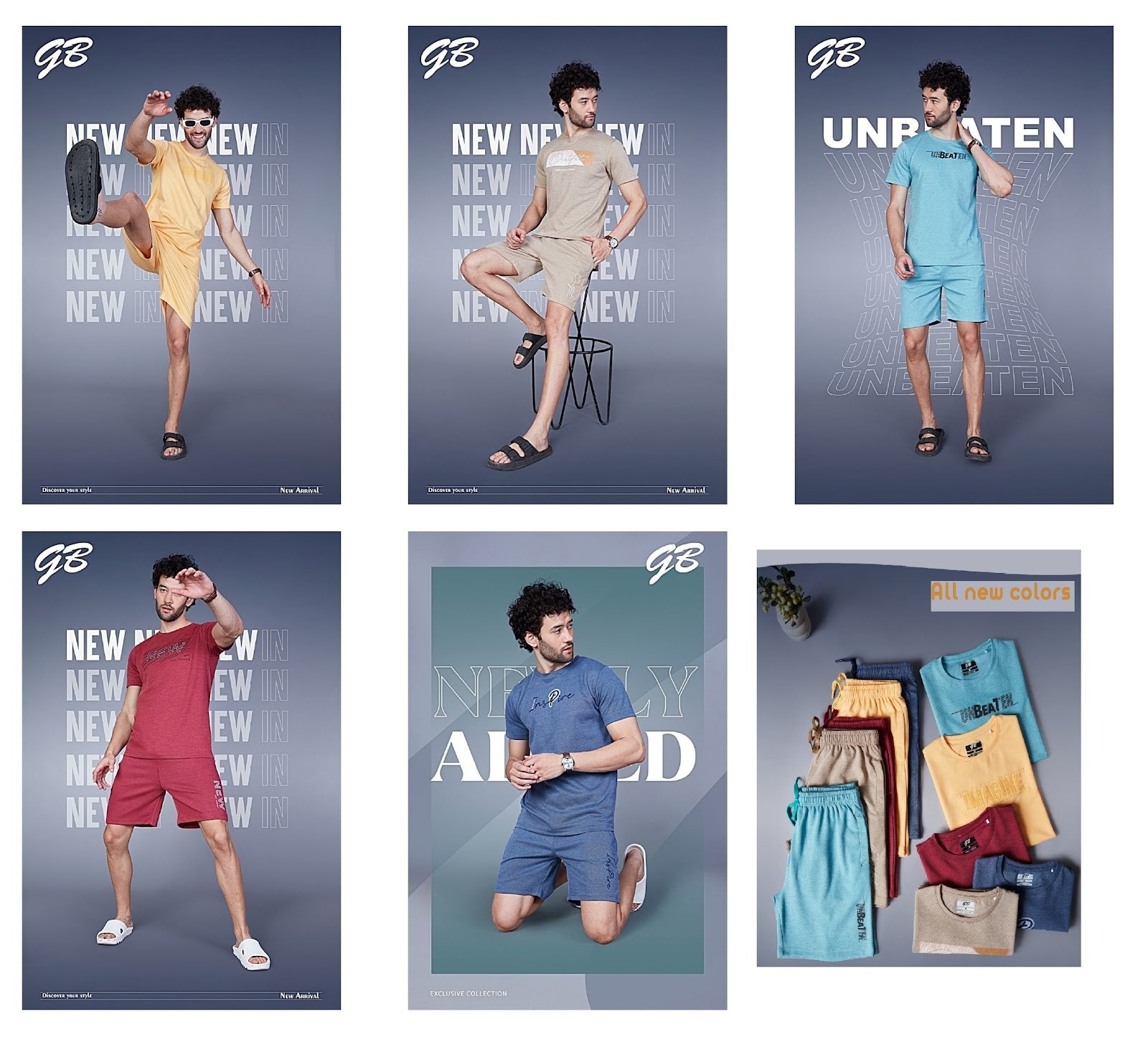 4384-4381 Gb Bird Eye Mens Co Ord Set Wholesale