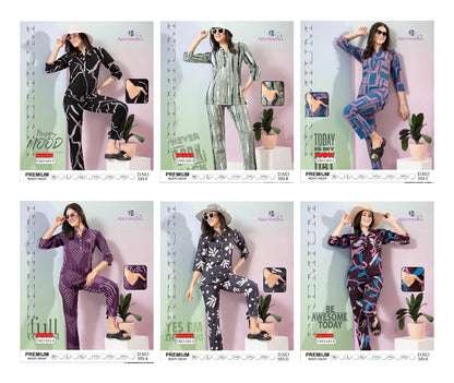 593 Kavyansika Heavy Reyon Co Ord Set Supplier