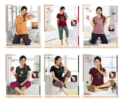 727 Lichi Hosiery Capri Night Suits Manufacturer