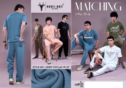737 Lac-19-21 Oddy Boy Knit Mens Co Ord Set Supplier India