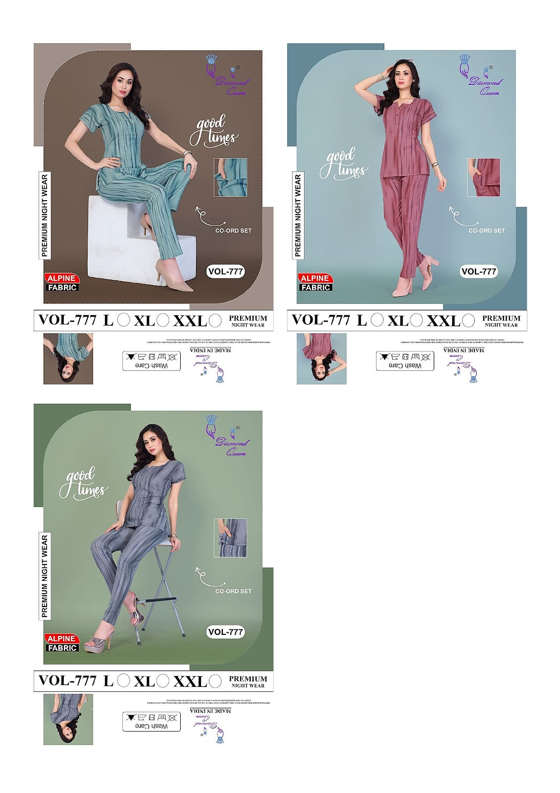 777 Diamond Queen Alpine Co Ord Set