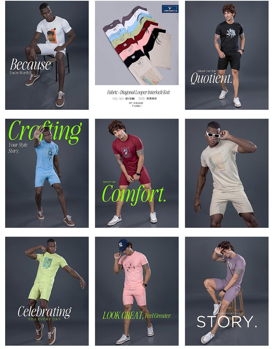 873-880 High Density Looper Mens Co Ord Set Wholesaler