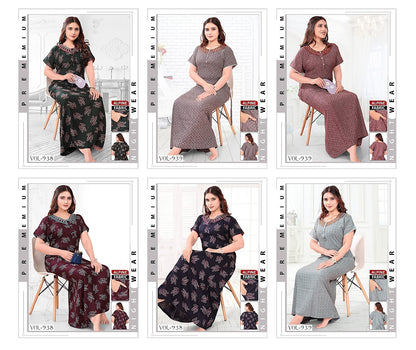 938-939 Diamond Queen Alpine Night Gowns Manufacturer Gujarat