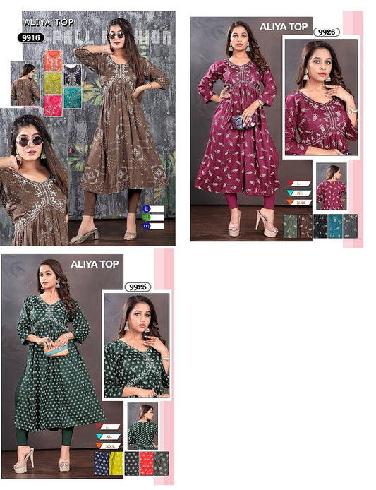 9916-9925 Mmc Kurtis Wholesale Price
