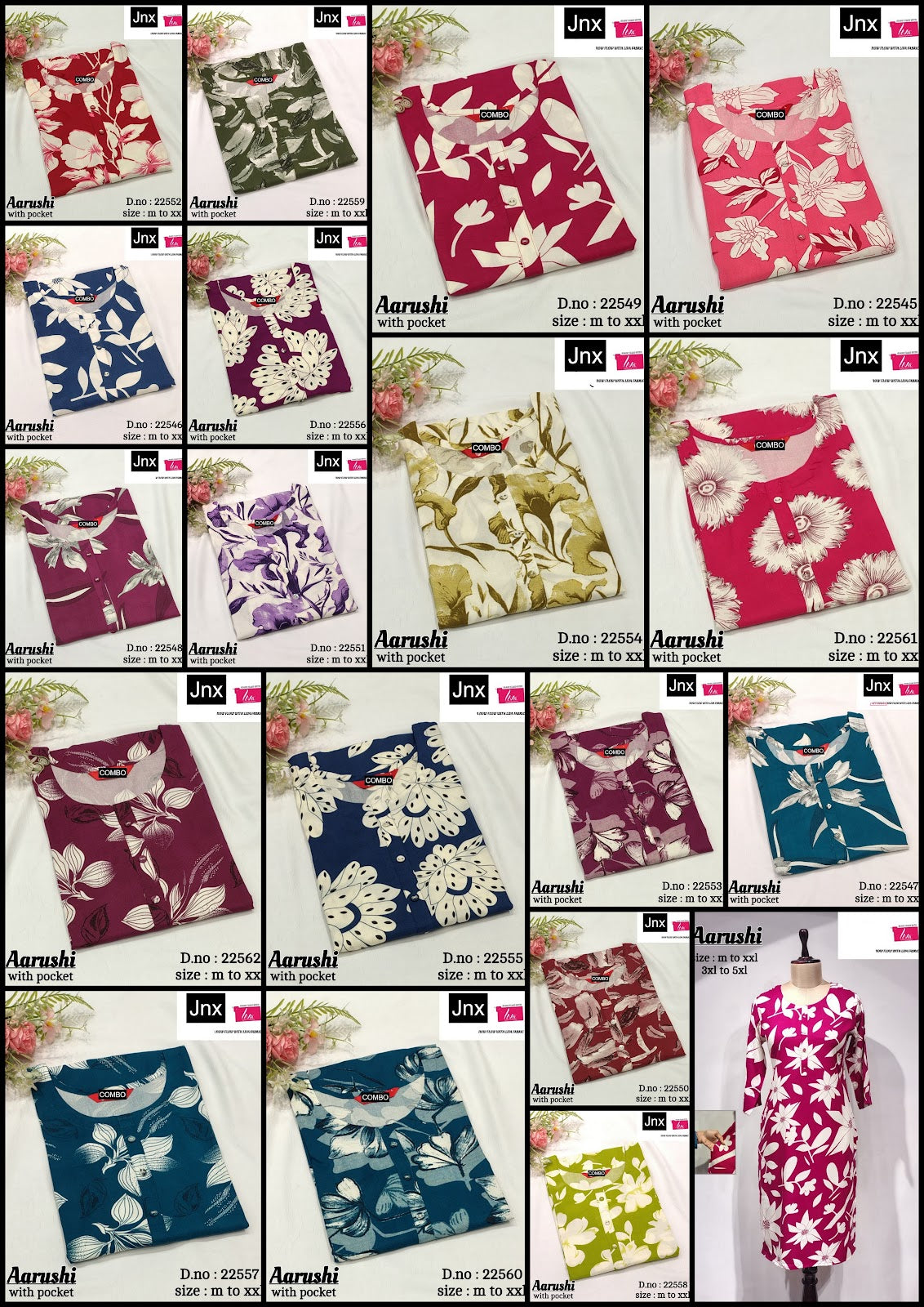 Aarushi 240126 Jnx Liva Rayon Straight Cut Kurtis Wholesaler Gujarat