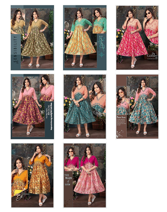 Aasam Kiara Anarkali Kurtis Manufacturer