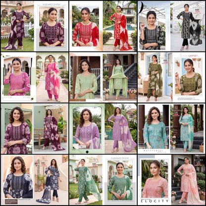 Aditi Kysa Berlin Readymade Pant Style Suits Exporter Ahmedabad