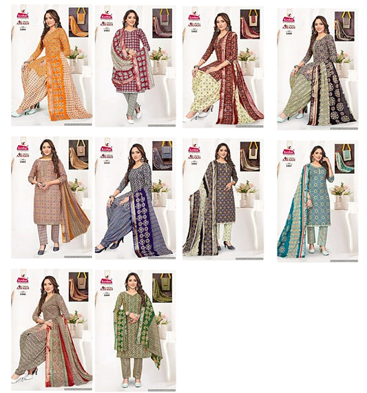 Ajrakh Vol 1 Keshar Cotton Dress Material Wholesale Rate