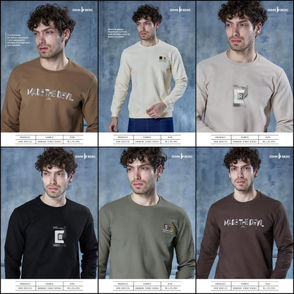 Akr 20 Full Sleeves John Berg Knit Mens Tshirts Exporter Gujarat