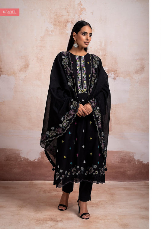 Alevreh Naariti Pure Linen Pant Style Suits Exporter Gujarat